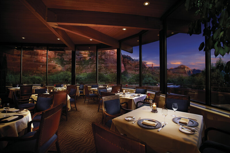 Dinner Restaurant with Canyon View