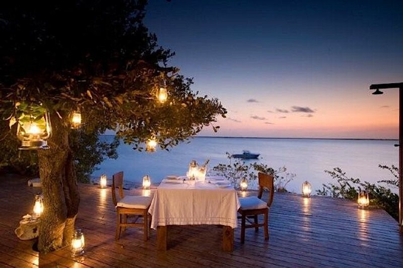 Dinner Table by Water