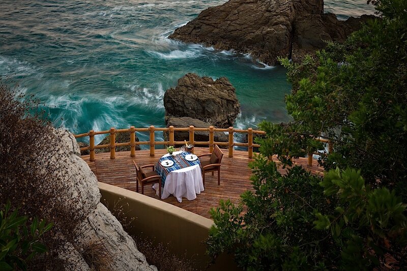 Dinner Table on Cliff