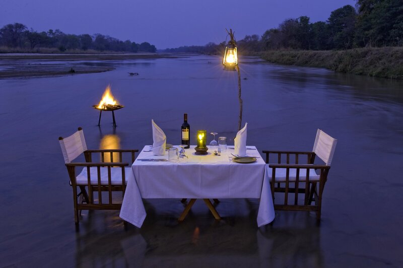 Dinner Table on River