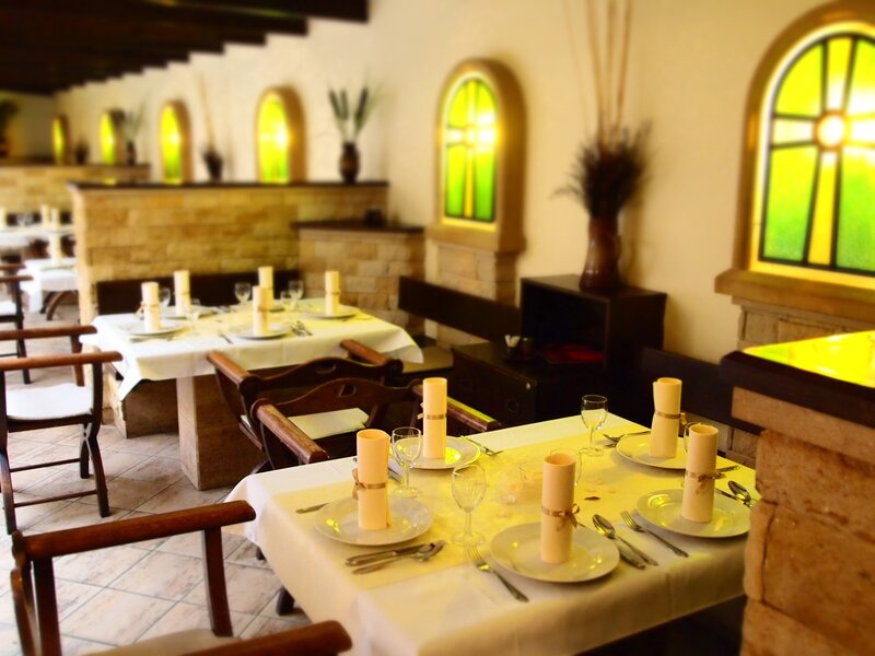 Dinner Tables in Restaurant
