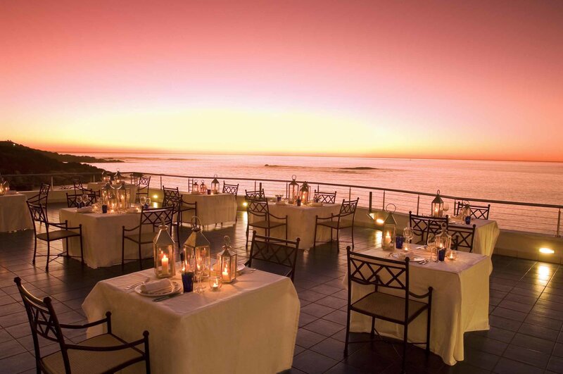 Dinner Tables on Terrace