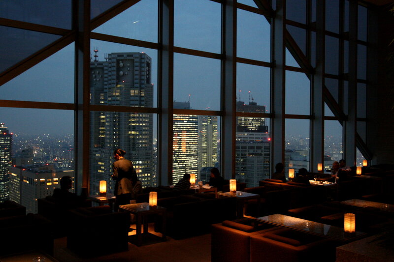 Dinner with city view