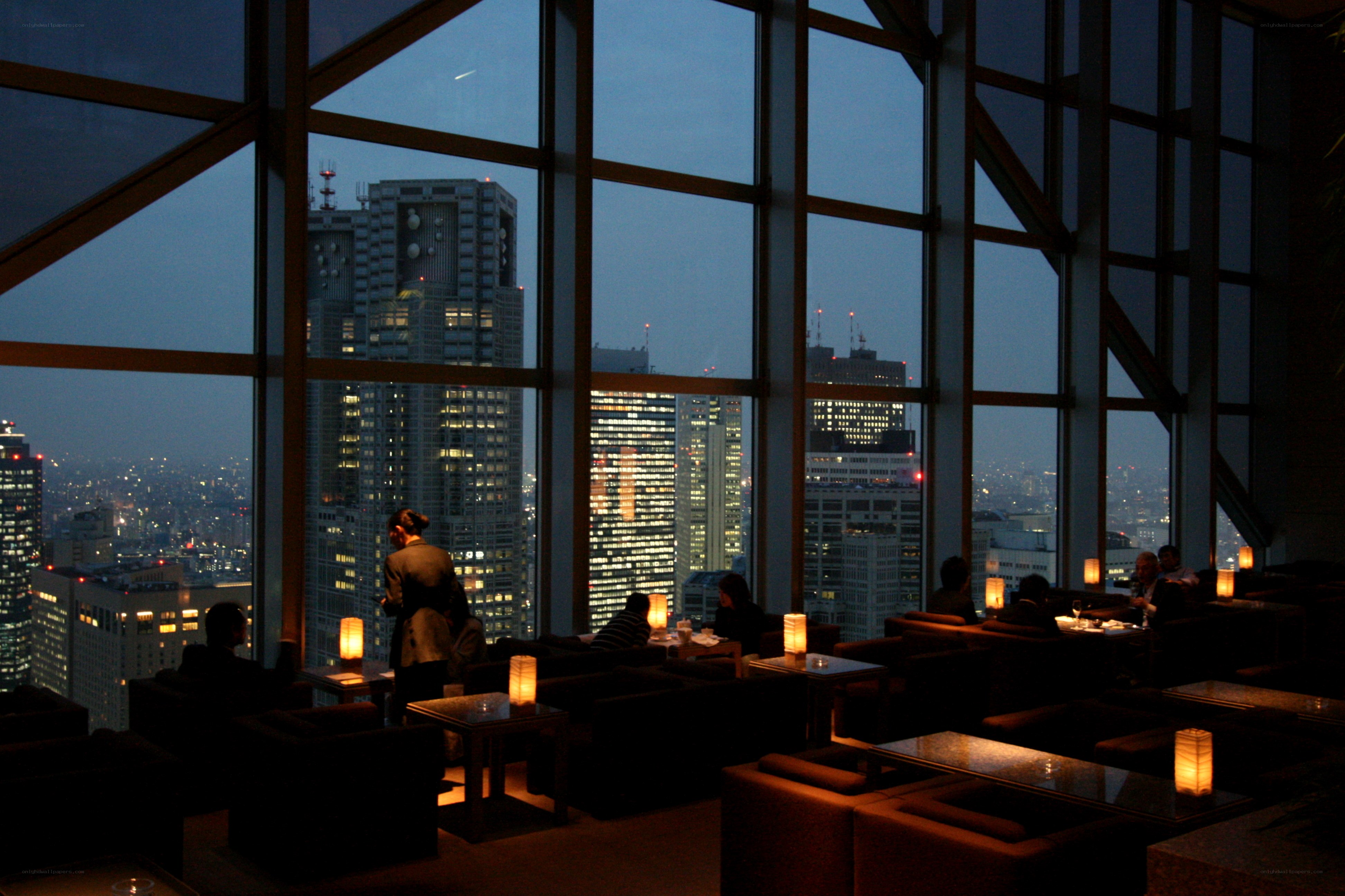 Dinner with city view