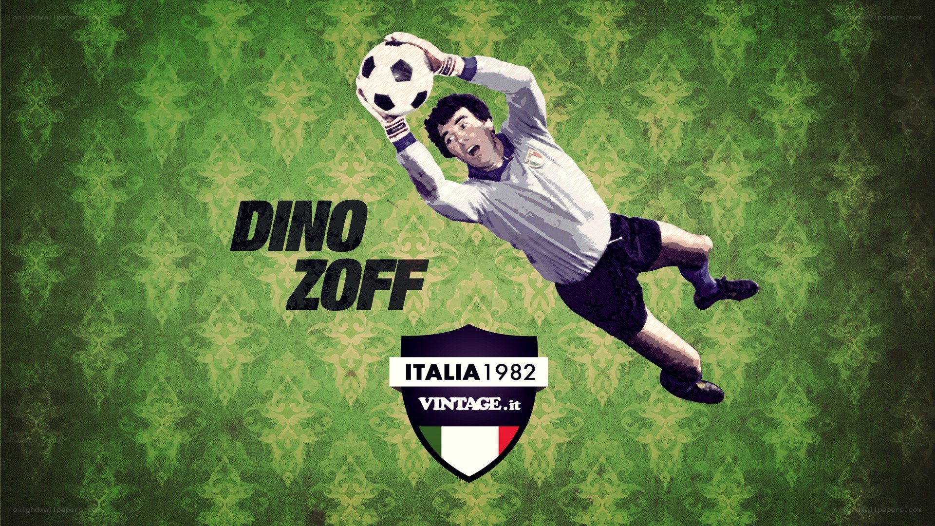 Dino Zoff saves ball