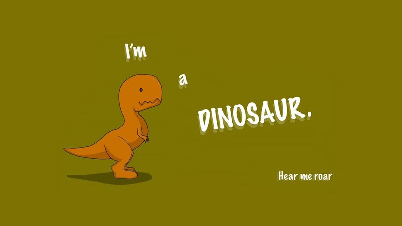 dinosaur cartoon intro