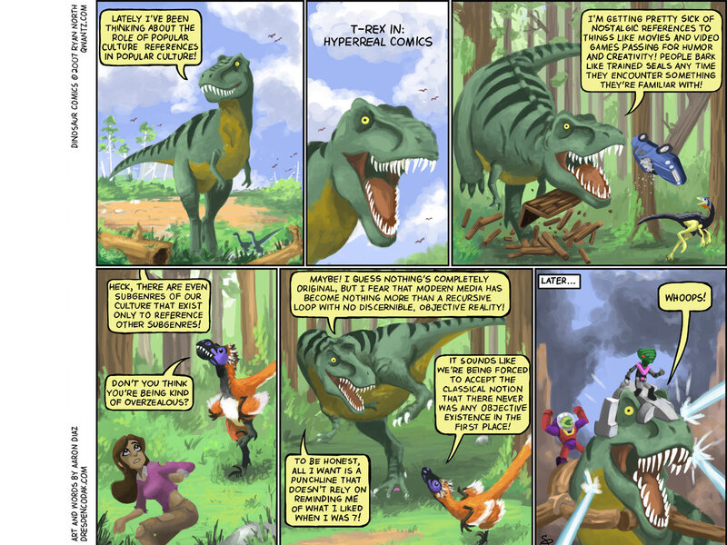 Dinosaur Comics Nostalgia