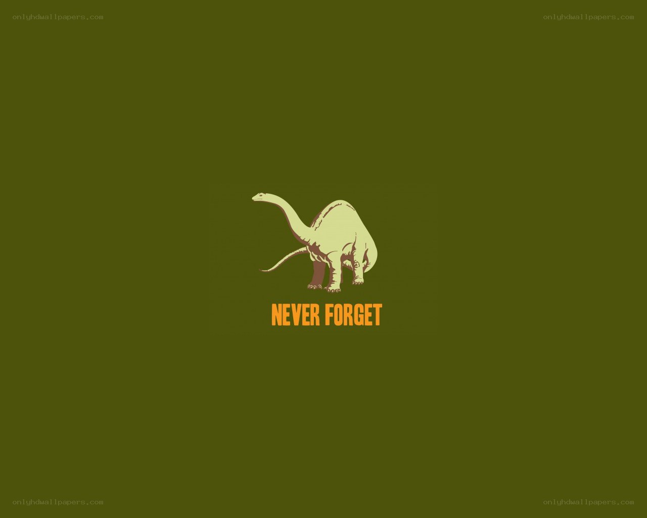 Dinosaur Never Forget