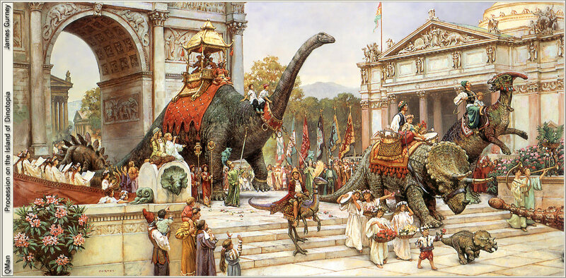 Dinosaur Procession