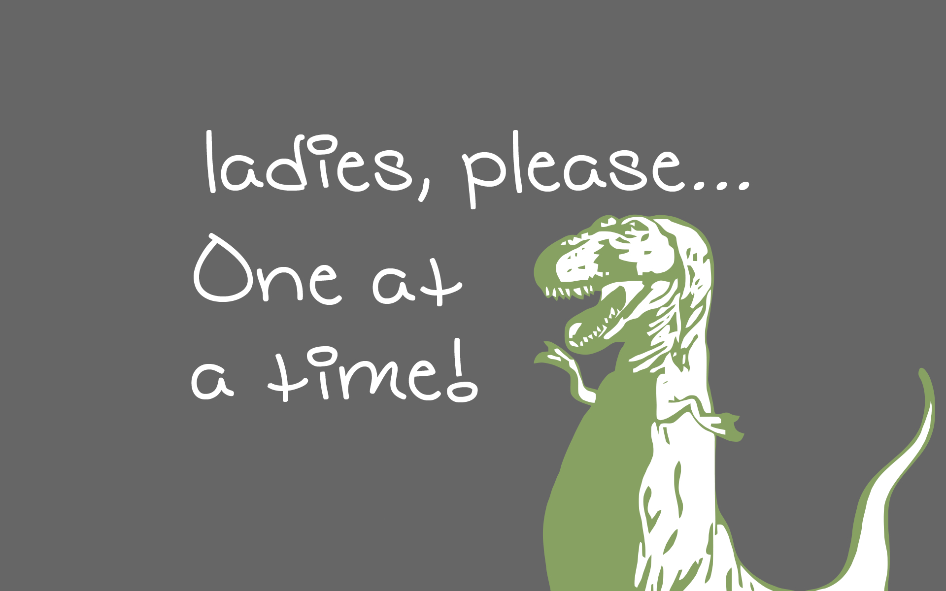 dinosaur queue humor