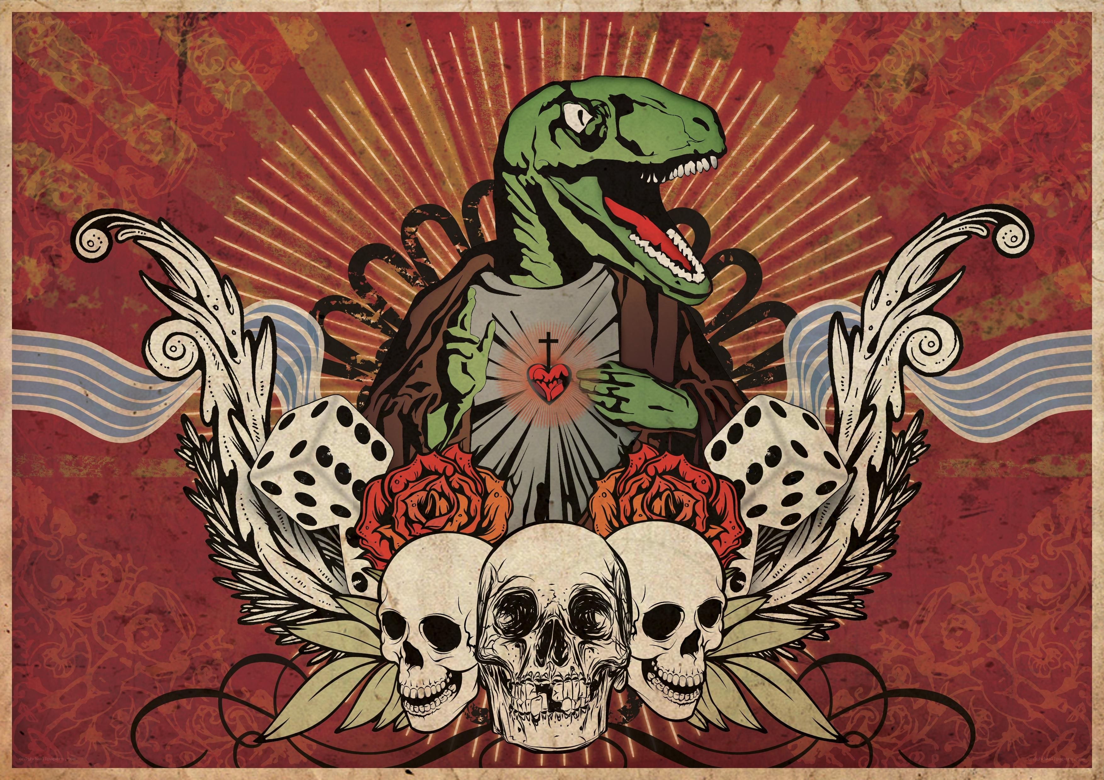 dinosaur religious icon