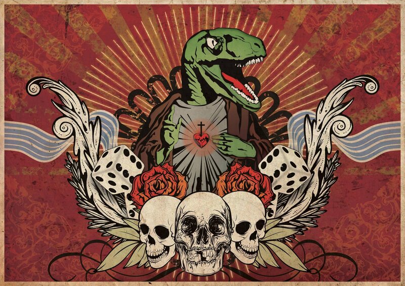 dinosaur religious iconography