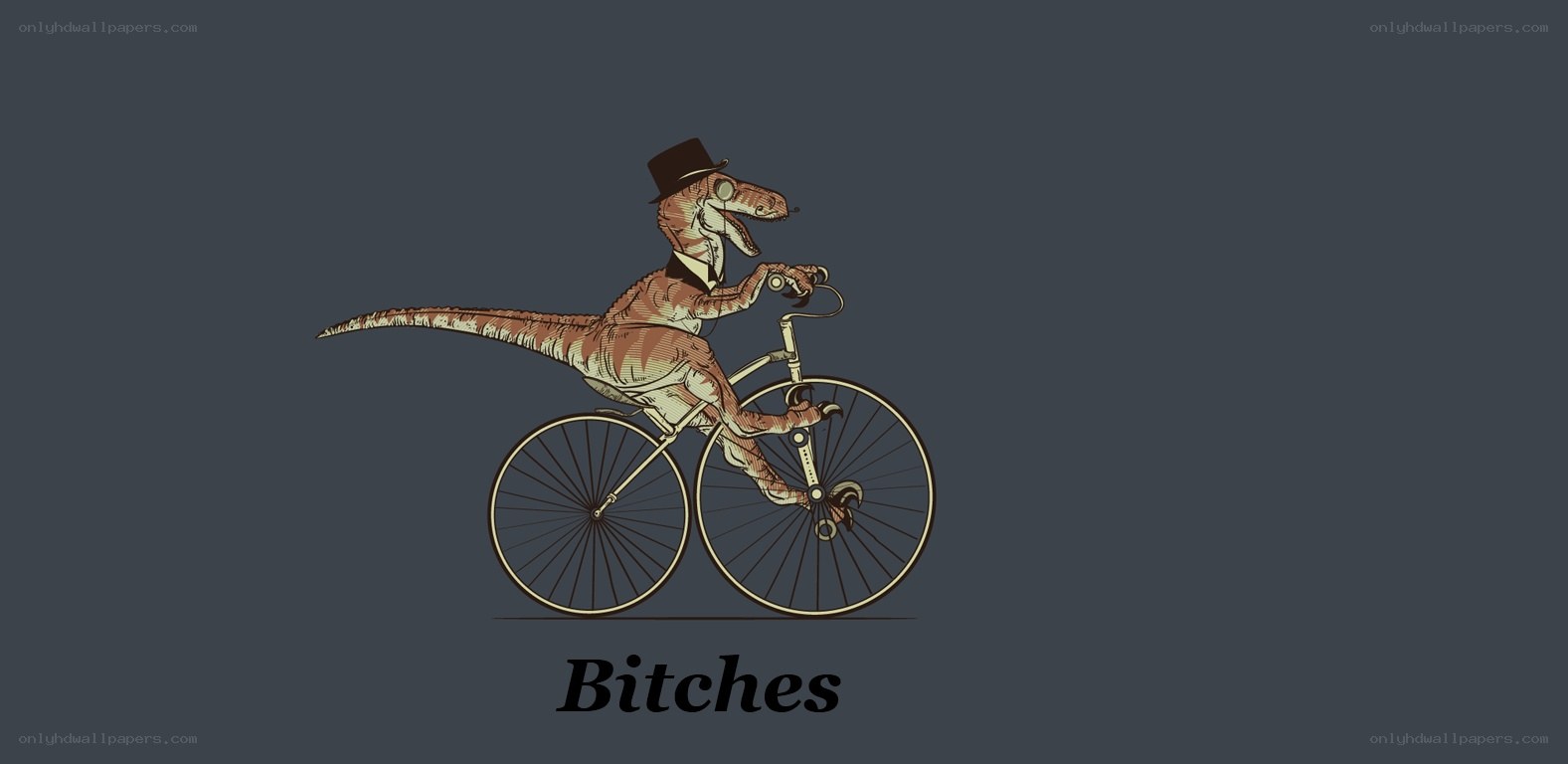 dinosaur riding a bicycle