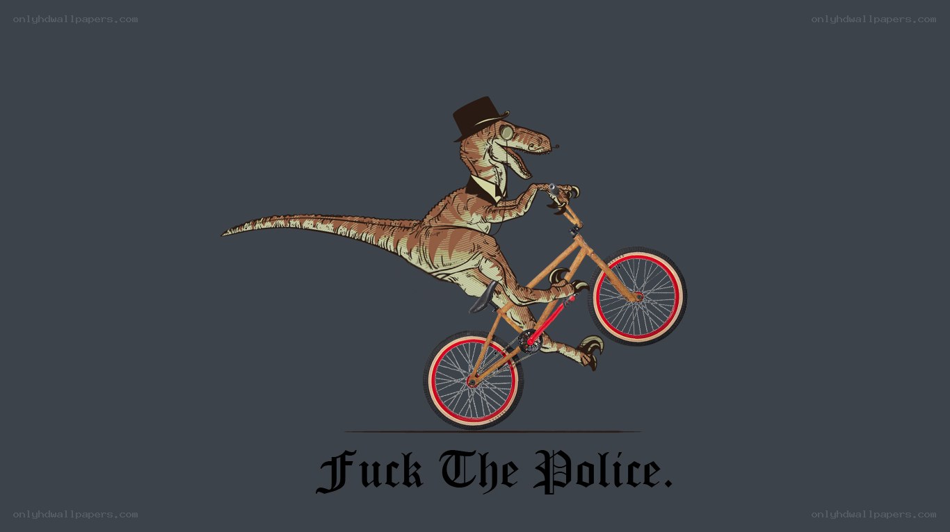 dinosaur riding bicycle
