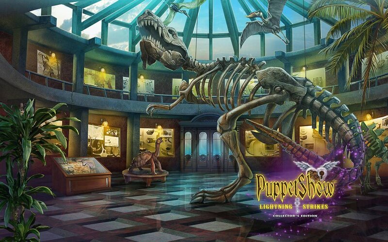 Dinosaur Skeleton in Museum