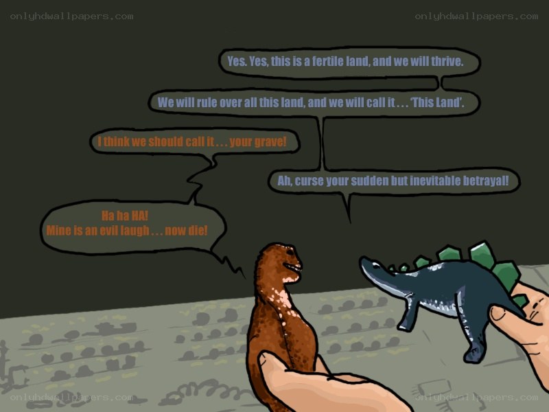 Dinosaur toy betrayal