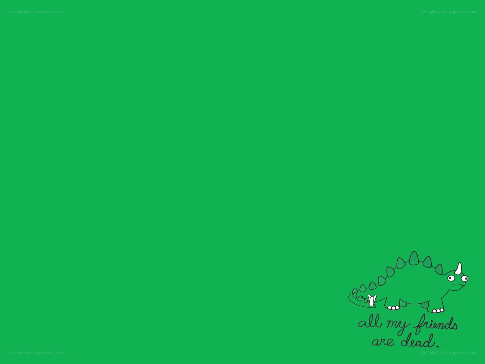dinosaur with sad quote