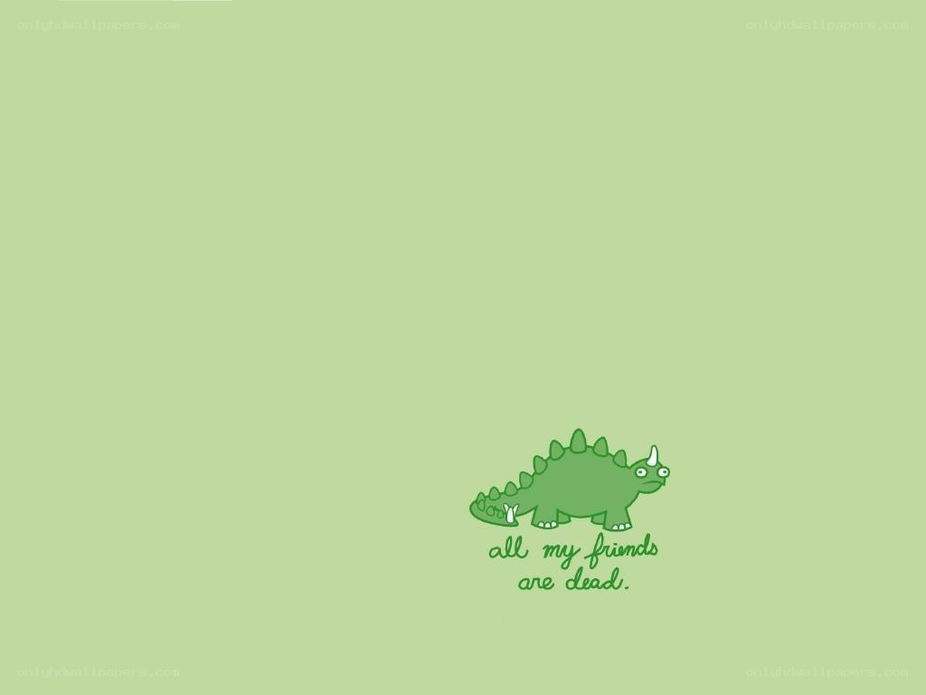 dinosaur with sad quote