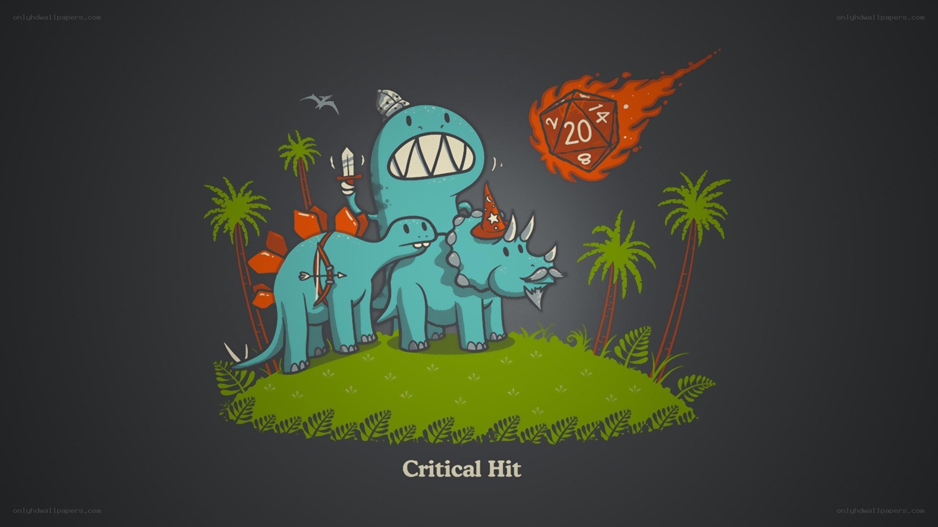 Dinosaurs and a critical hit
