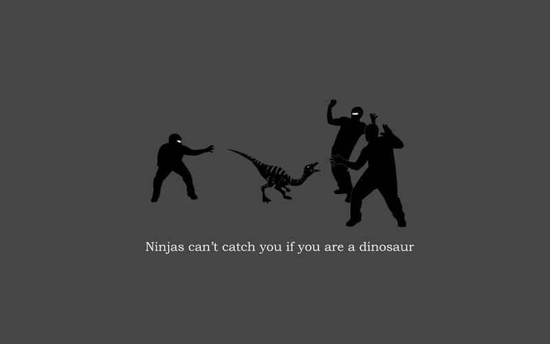 Dinosaurs and Ninjas