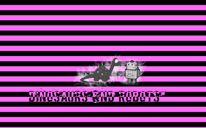 dinosaurs and robots
