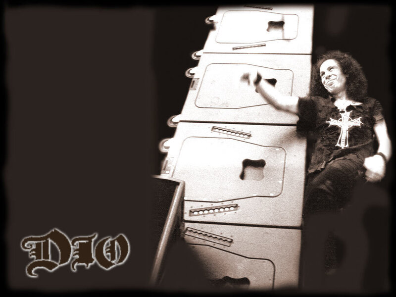 Dio musician on stage