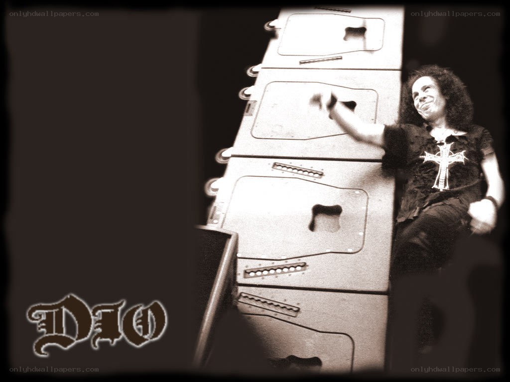 Dio musician on stage