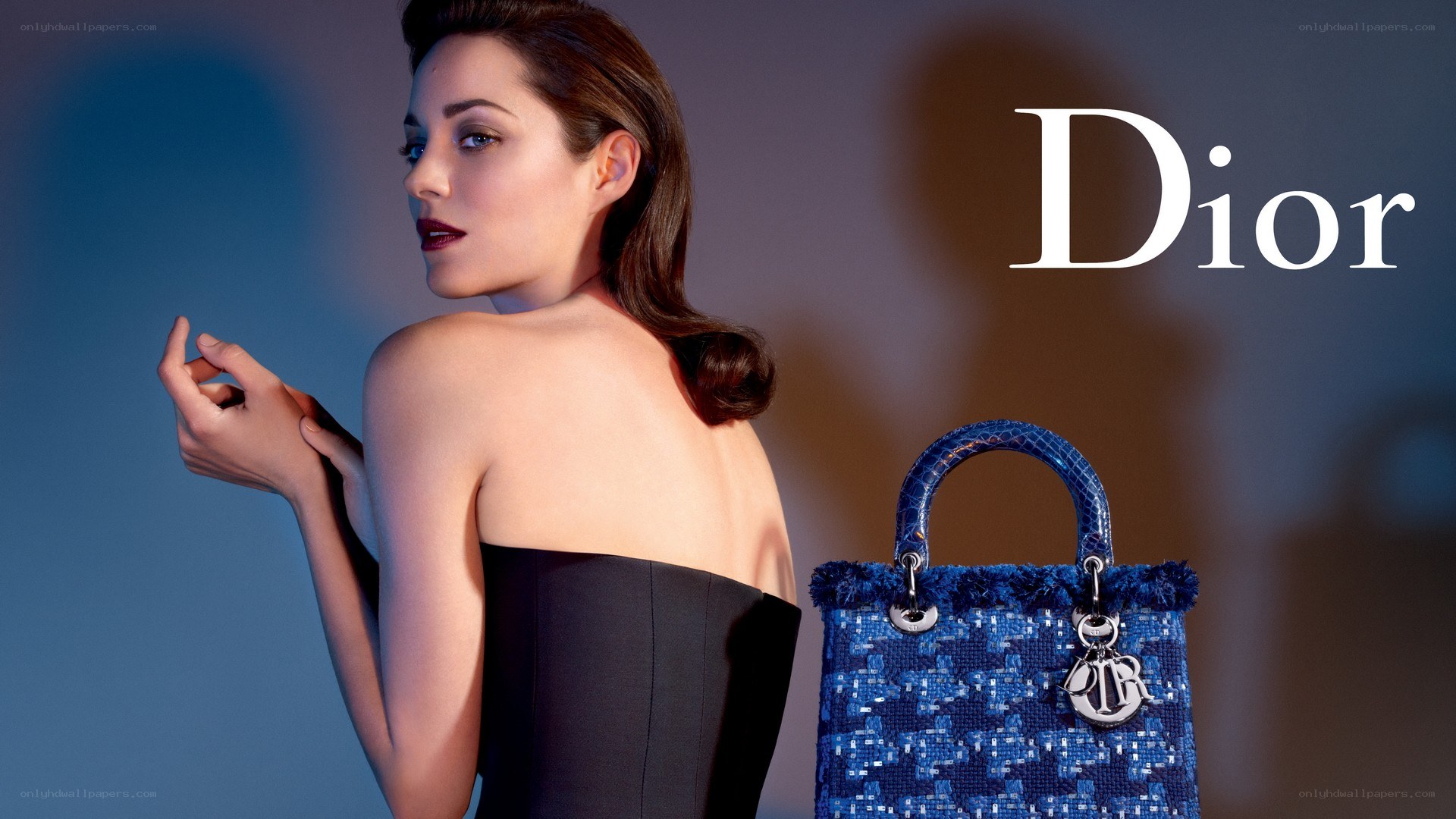 Dior handbag advertisement