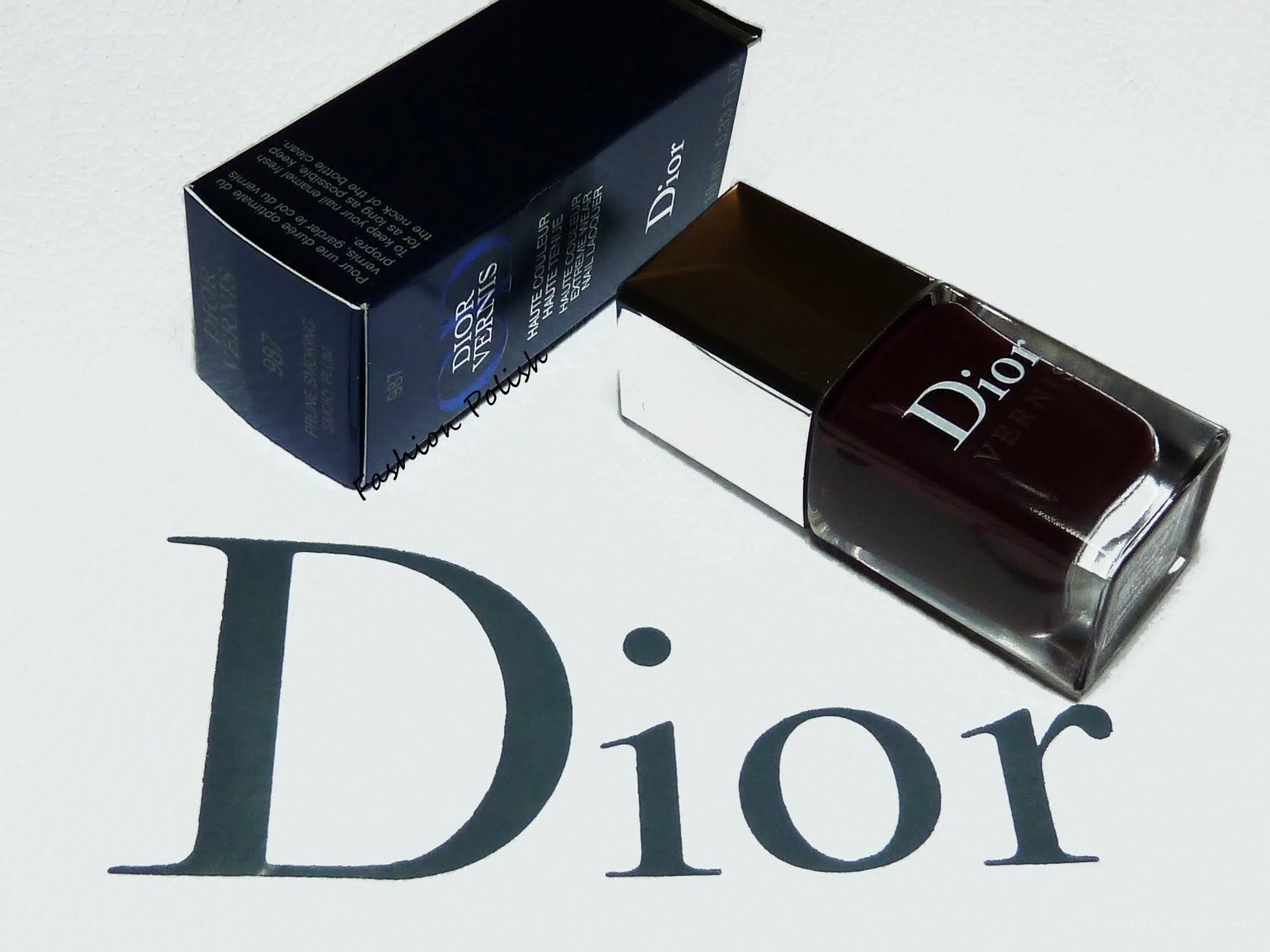 Dior nail polish product shot