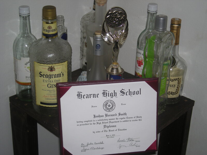 Diploma on a Table