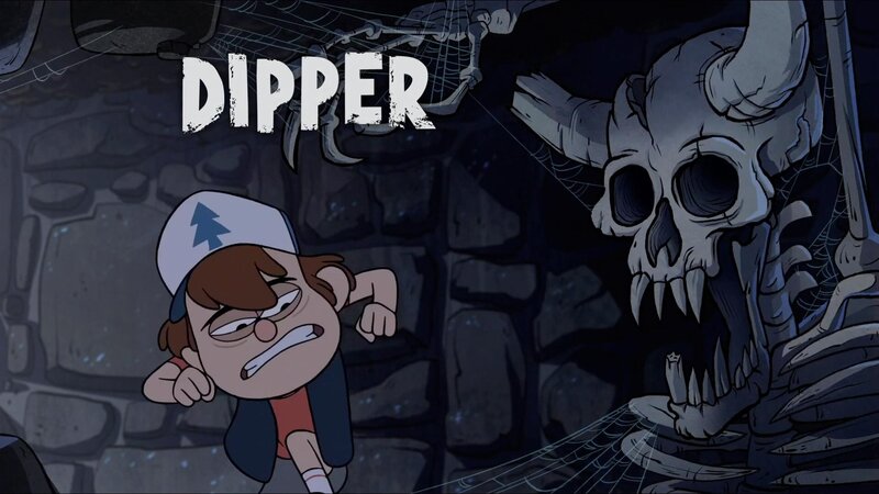 Dipper Pines Running