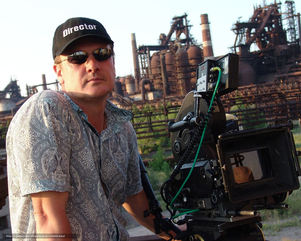 Director on film set