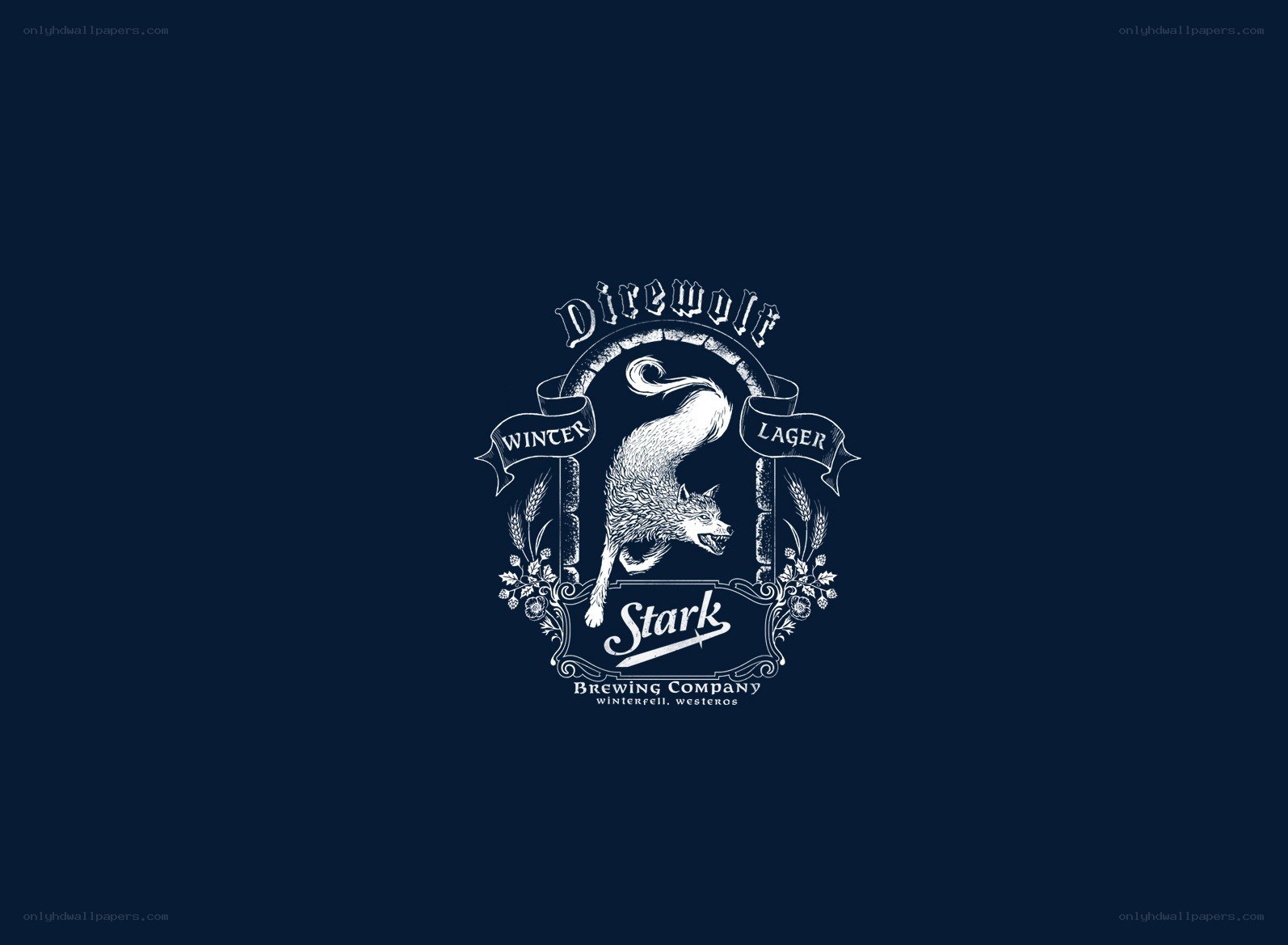 Direwolf Winter Lager logo