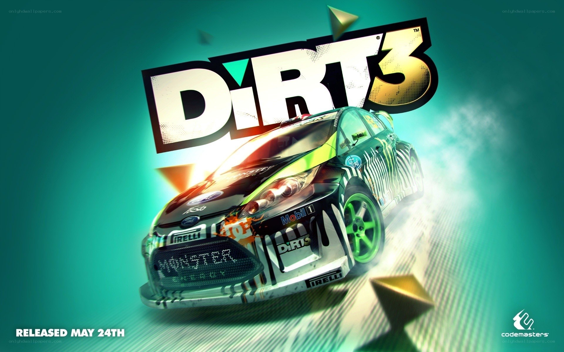 DiRT 3 game cover art