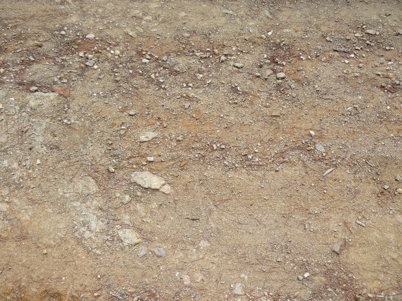 dirt and gravel ground surface