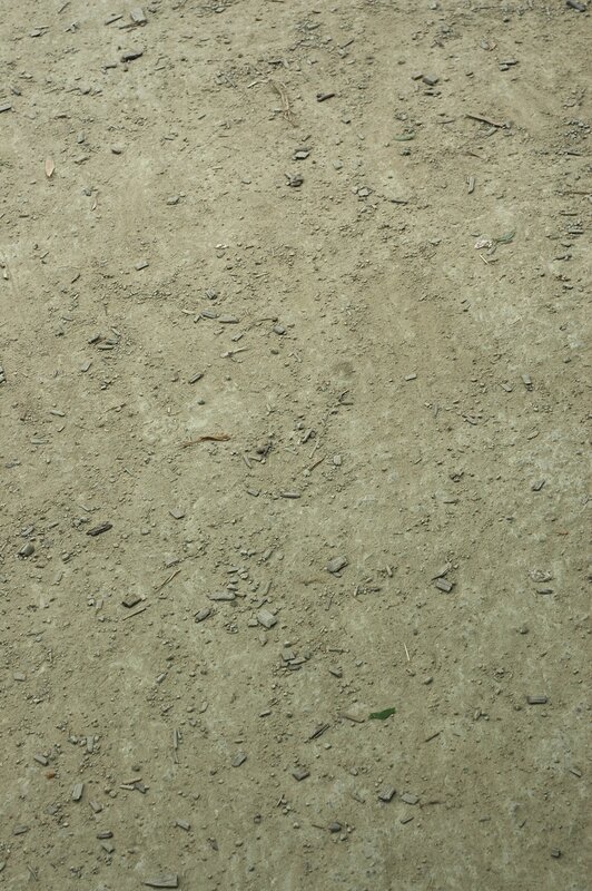 dirt and gravel ground surface