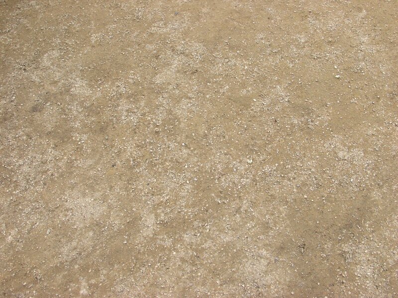 dirt and gravel surface