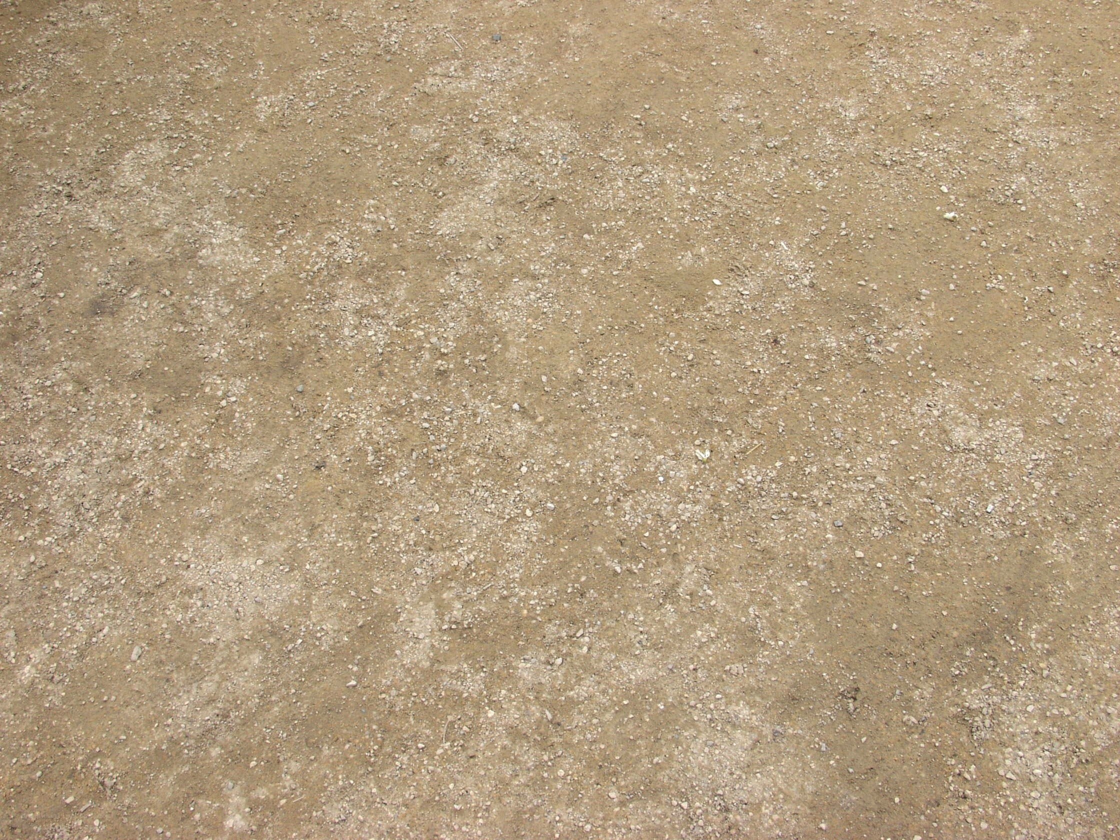 dirt and gravel surface