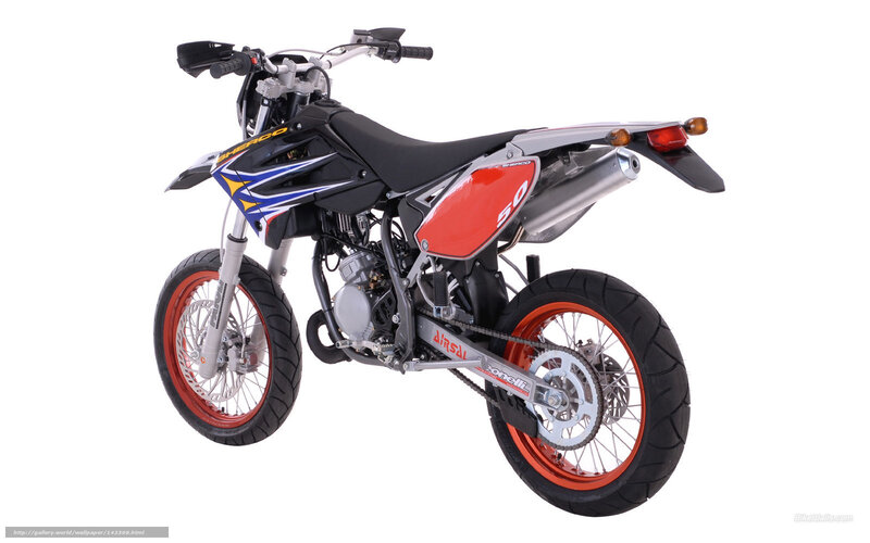 Dirt Bike Motorcycle — Black