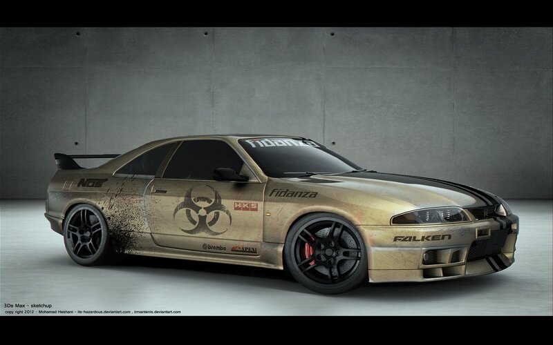 dirt-covered race car