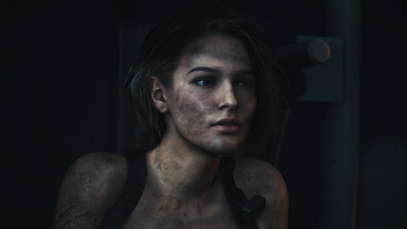 Dirt-covered Woman — Black