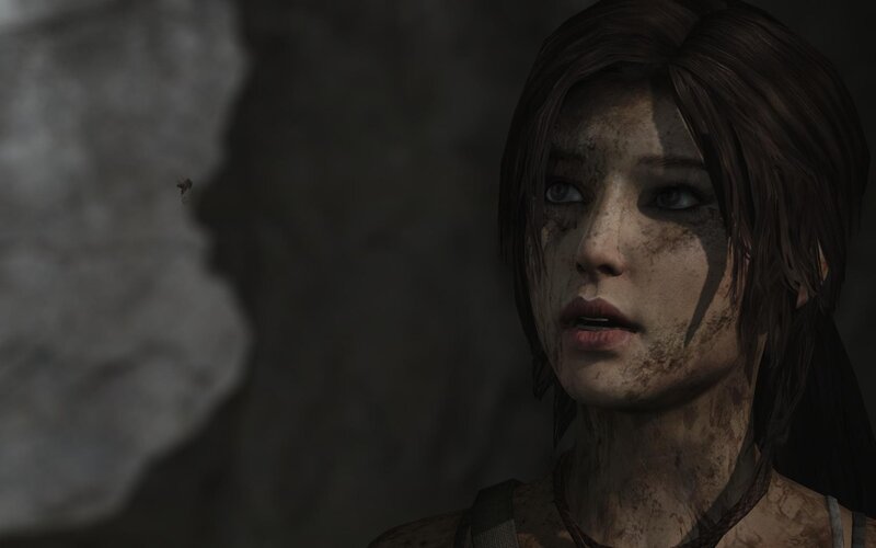 Dirt-covered Woman — Brown, Tense