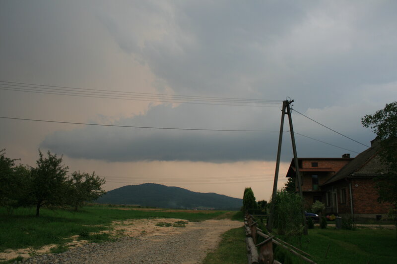 Dirt Road and House