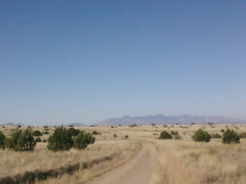Dirt Road in Desert