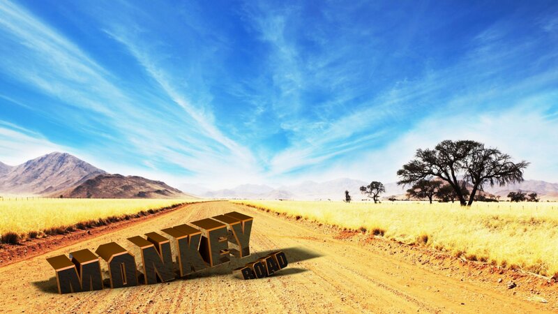 Dirt Road with Text