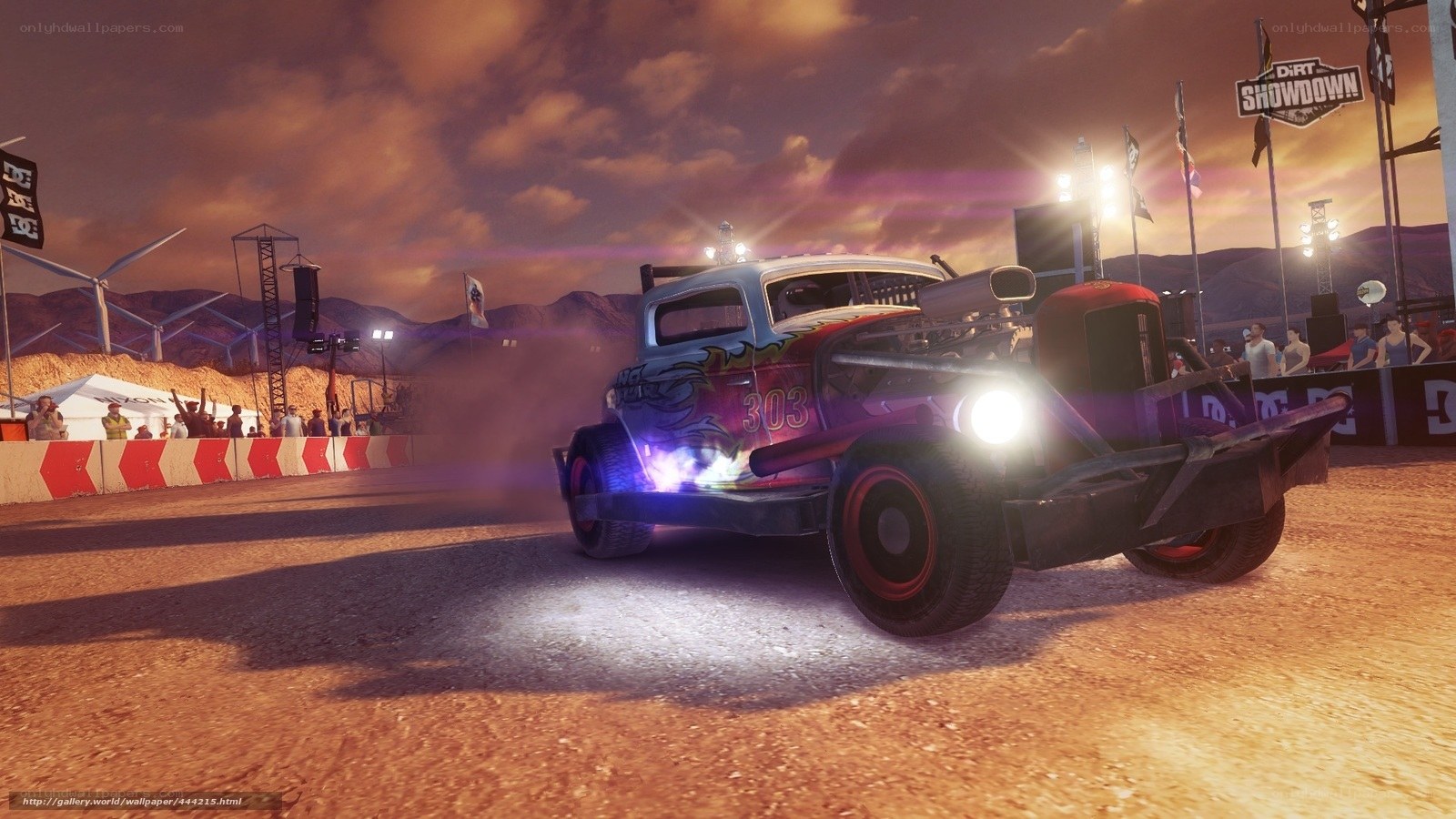 Dirt Showdown race car