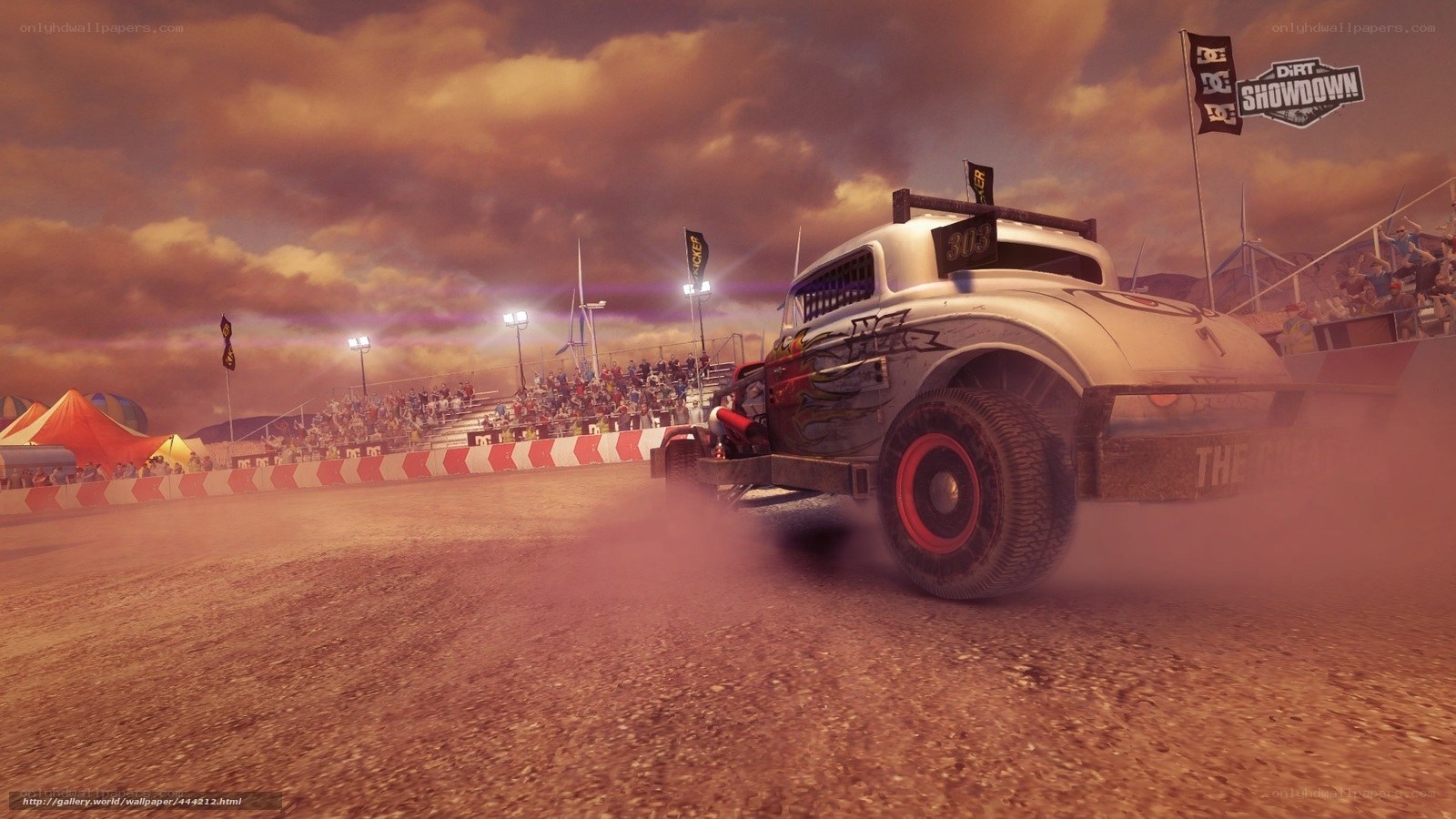 Dirt Showdown race car
