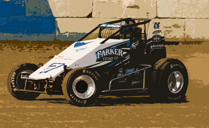 Dirt Track Race Car