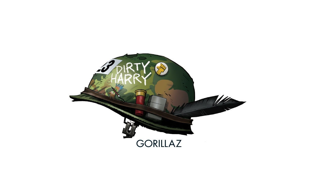 Dirty Harry helmet artwork