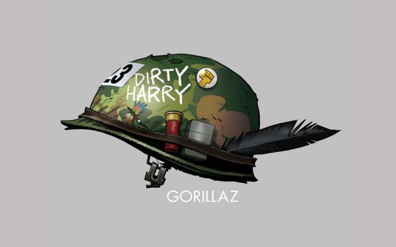 Dirty Harry helmet artwork